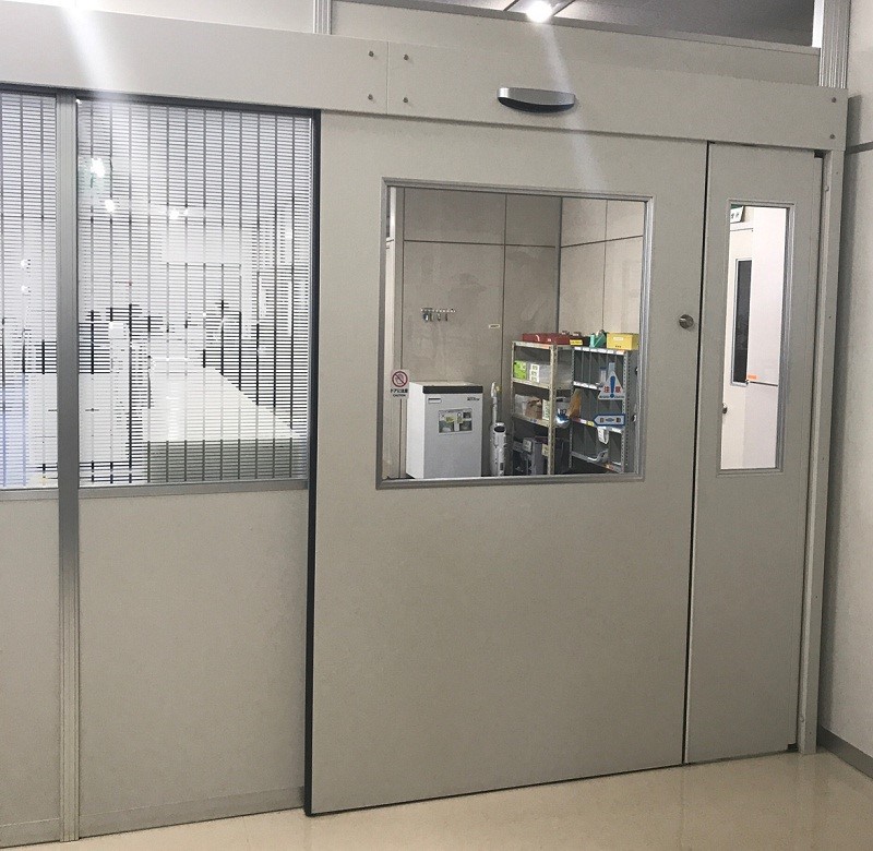 Sử dụng cửa tự động chì cho bệnh viện