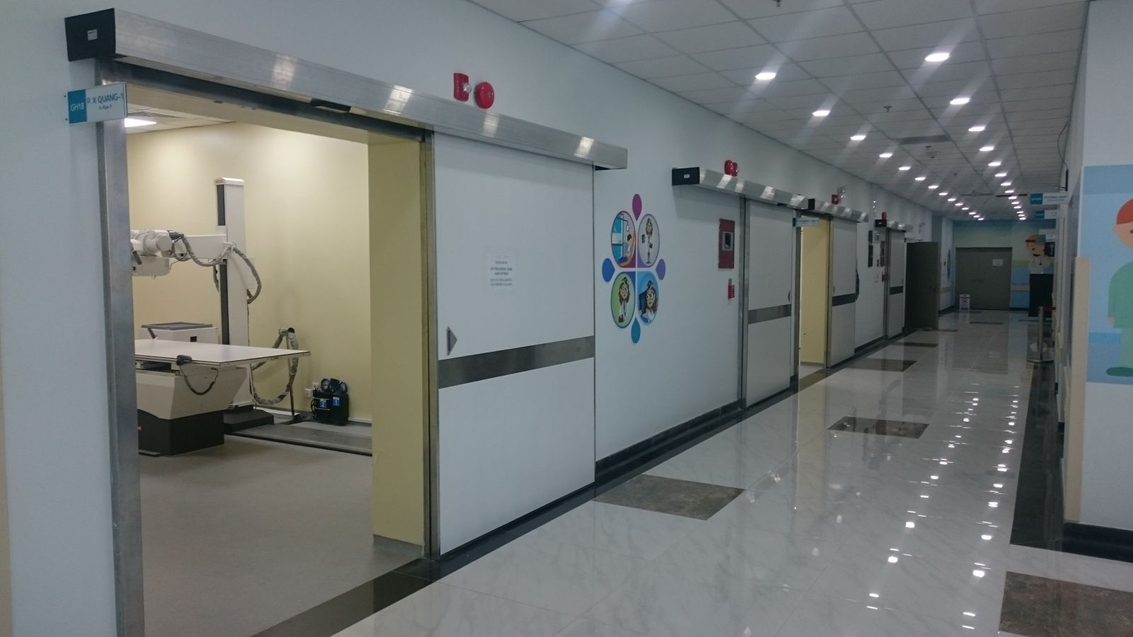 Các loại cửa tự động bệnh viện